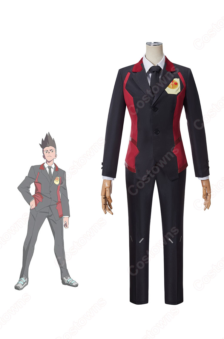 サイバーパンク: エッジランナーズ デイビッド 制服 コスプレ衣装 主人公 デイヴィッド・マルティネス スーツ cosplay 仮装 変装-1