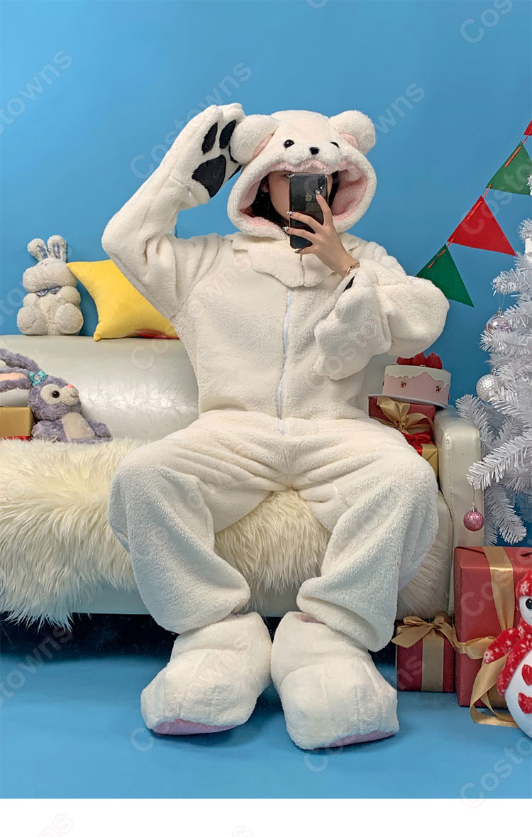 あんスタ クマ着ぐるみパジャマ コスプレ衣装 『あんさんぶるスターズ！』 全員 部屋着 cosplay 仮装 変装-2