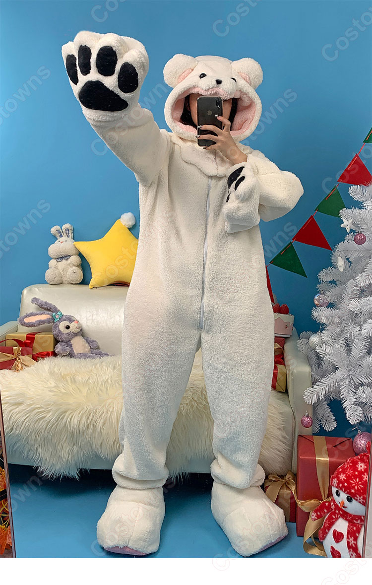 あんスタ クマ着ぐるみパジャマ コスプレ衣装 『あんさんぶるスターズ！』 全員 部屋着 cosplay 仮装 変装-4