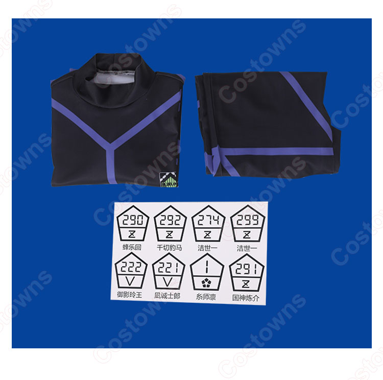 ブルーロック 全員 練習着 コスプレ衣装-4