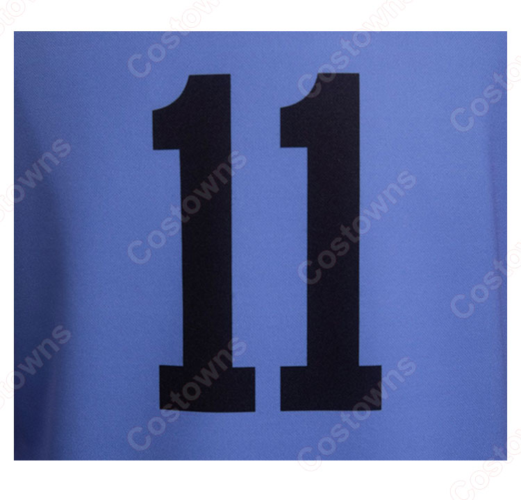 潔世一 コスプレ衣装『ブルーロック』 チームZ サッカーウェア cosplay 仮装 変装-4