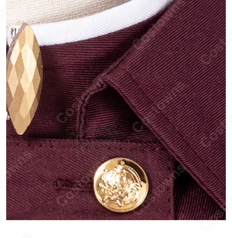 文スト 条野採菊 末広鐵腸 大倉燁子 福地桜痴 コスプレ衣装 『文豪ストレイドッグス』 第4シーズン 猟犬 隊員 隊服 cosplay 仮装 変装-7