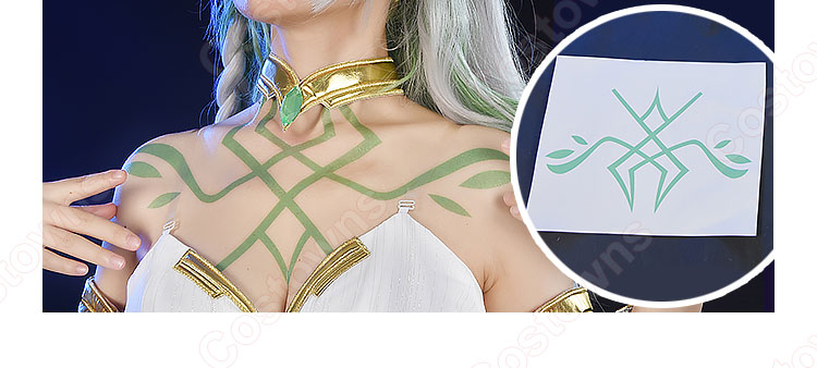 原神 マハールッカデヴァータ コスプレ衣装 前代のスメールの神 cosplay 仮装 変装-6