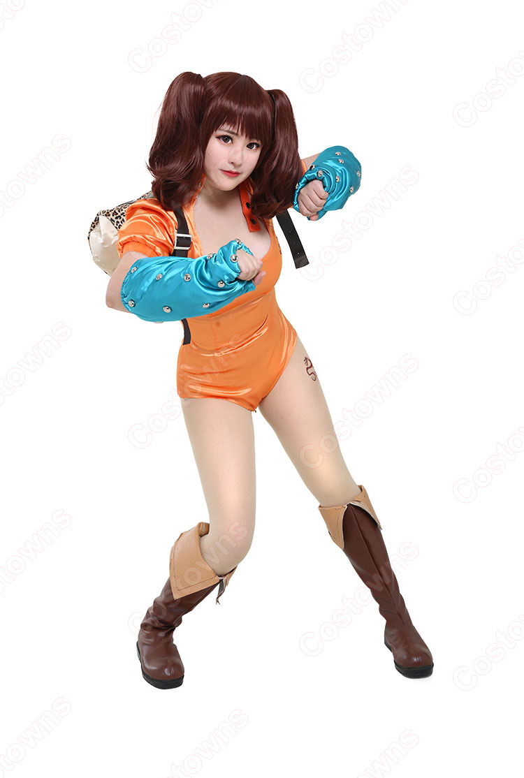 七つの大罪　ディアンヌ　コスプレセット Amazon.co.jp: [YAYANA]ディアンヌ コスプレ 衣装 手袋付き 七