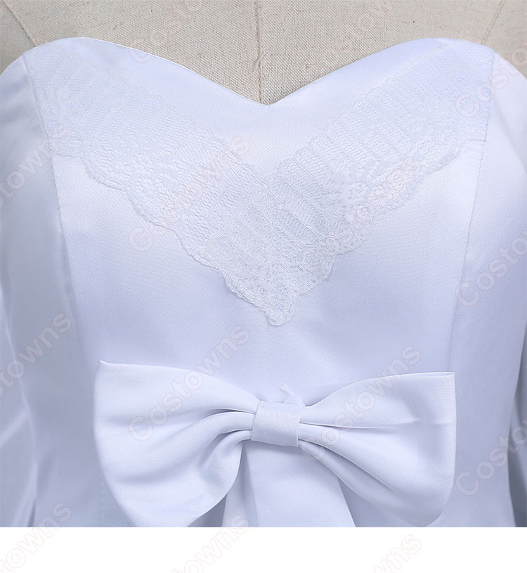 アルトリア・ペンドラゴン ブライド コスプレ衣装 Fateシリーズ セイバー 10周年記念 ウェディングドレス cosplay 仮装 変装-5