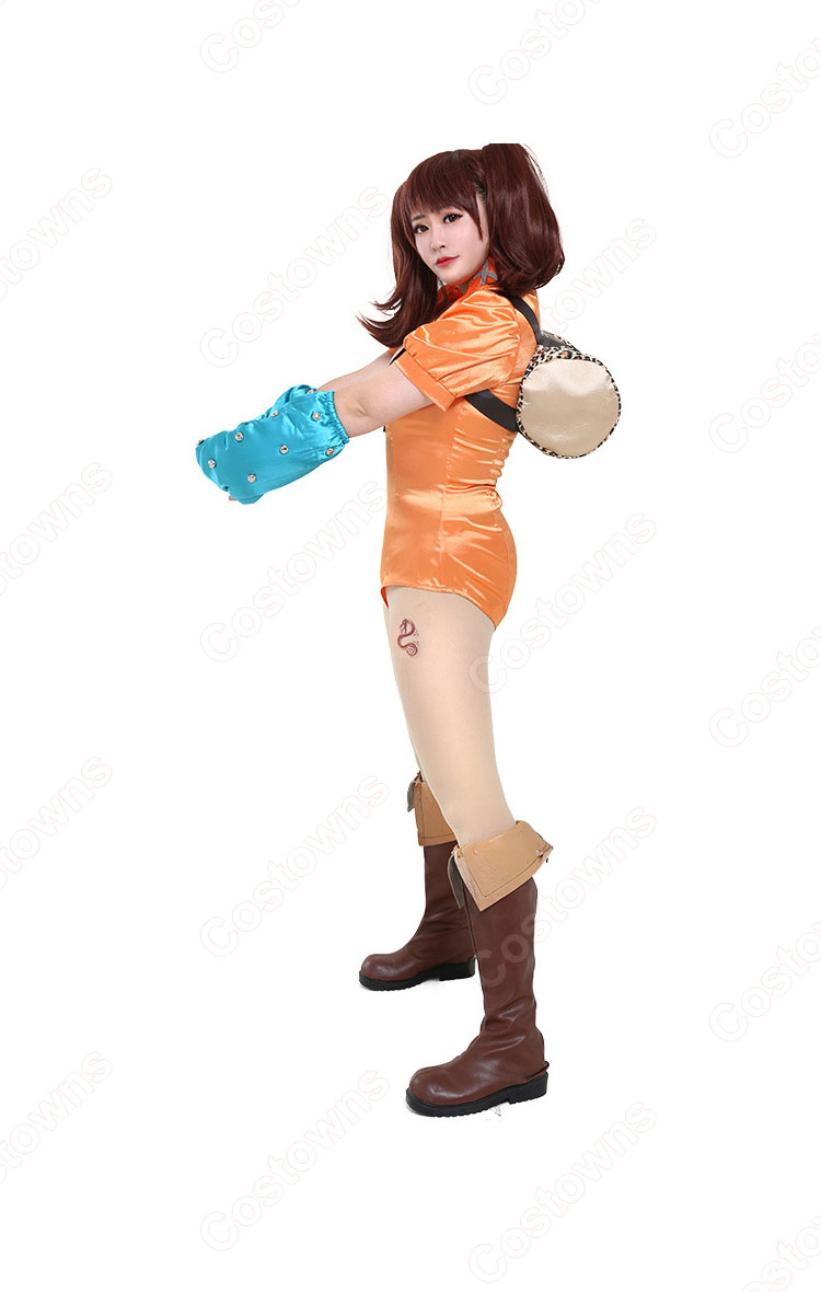 嫉妬の罪 ディアンヌ コスプレ衣装 『七つの大罪』 巨人族の少女 cosplay 仮装 変装-3