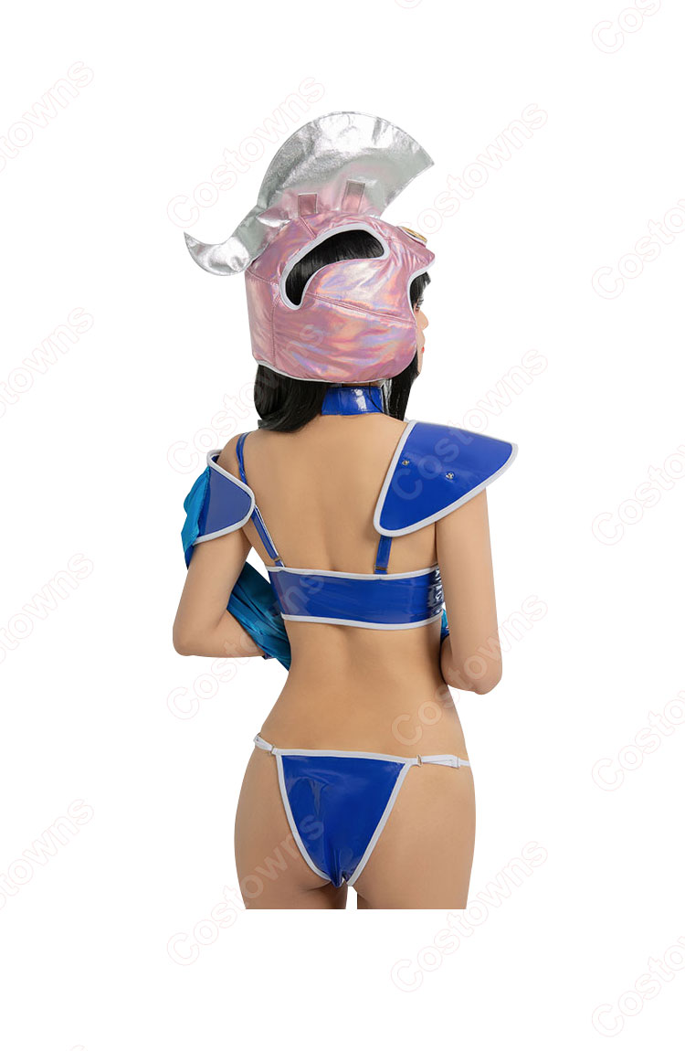 ドラゴンボール チチ 少女期 コスプレ衣装 牛魔王の娘 幼少期 ビキニアーマー cosplay 仮装 変装-5