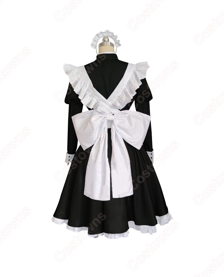 1点限りの激安品！ブラックラグーン　ロベルタメイド風コスプレ衣装 ロベルタ メイド服 コスプレ衣装 『BLACK LAGOON』 ロザリタ
