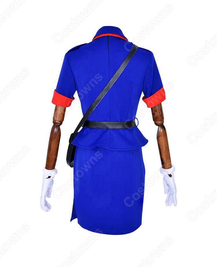 ポケモン ジュンサー コスプレ衣装 アニメ版 『ポケットモンスター』 cosplay 仮装 変装-4