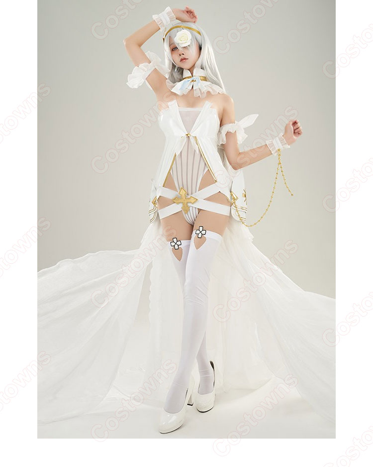 コスプレ モブバニー エナメル 白 尋問者 軍服 幅広く