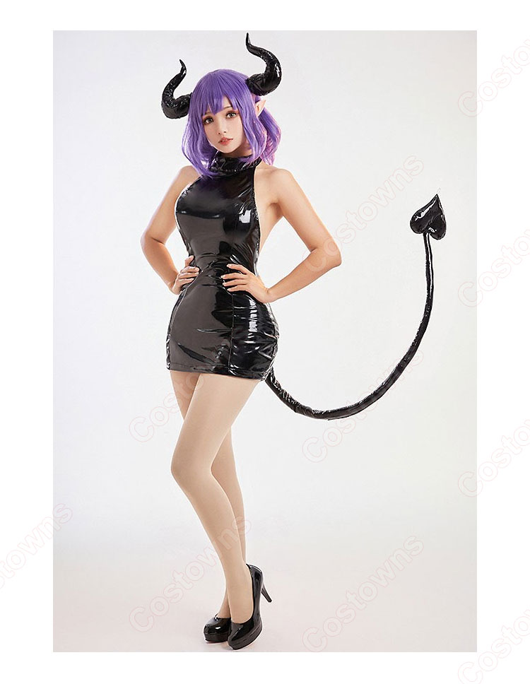 ヴェルメイ コスプレ衣装 『金装のヴェルメイユ〜崖っぷち魔術師は最強の厄災と魔法世界を突き進む〜』 cosplay 仮装 変装(ワンピース、尻尾、エルフ耳、角)-1