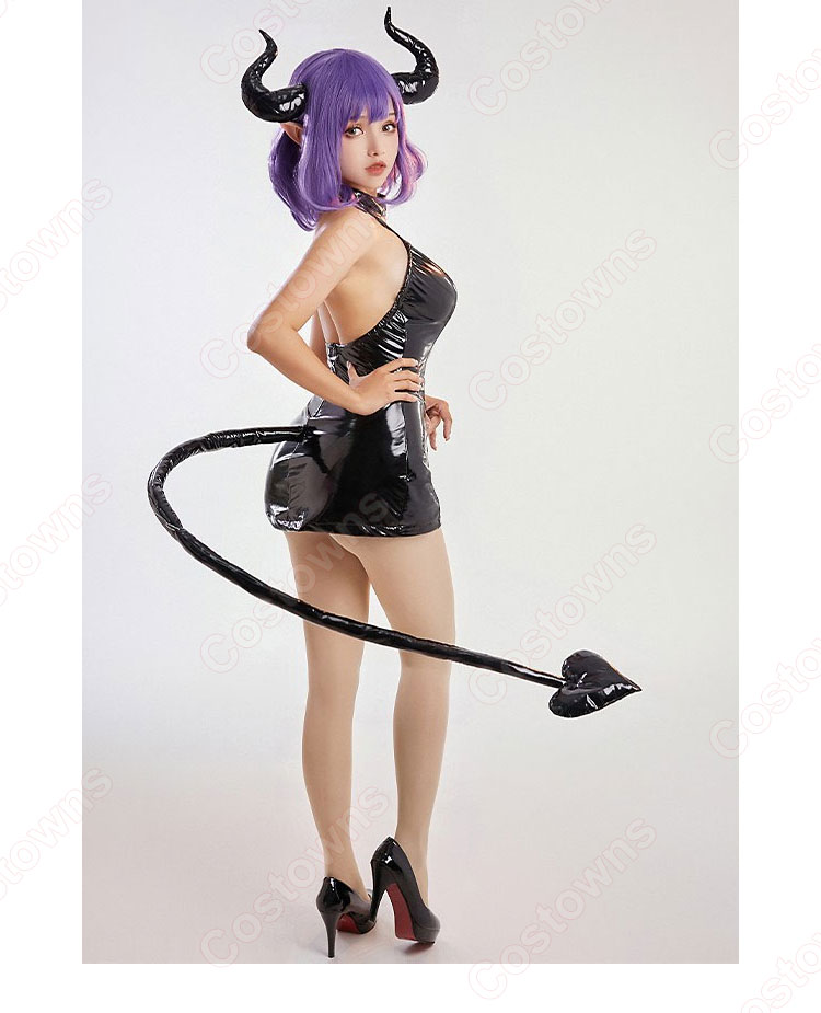 ヴェルメイ コスプレ衣装 『金装のヴェルメイユ〜崖っぷち魔術師は最強の厄災と魔法世界を突き進む〜』 cosplay 仮装 変装(ワンピース、尻尾、エルフ耳、角)-3