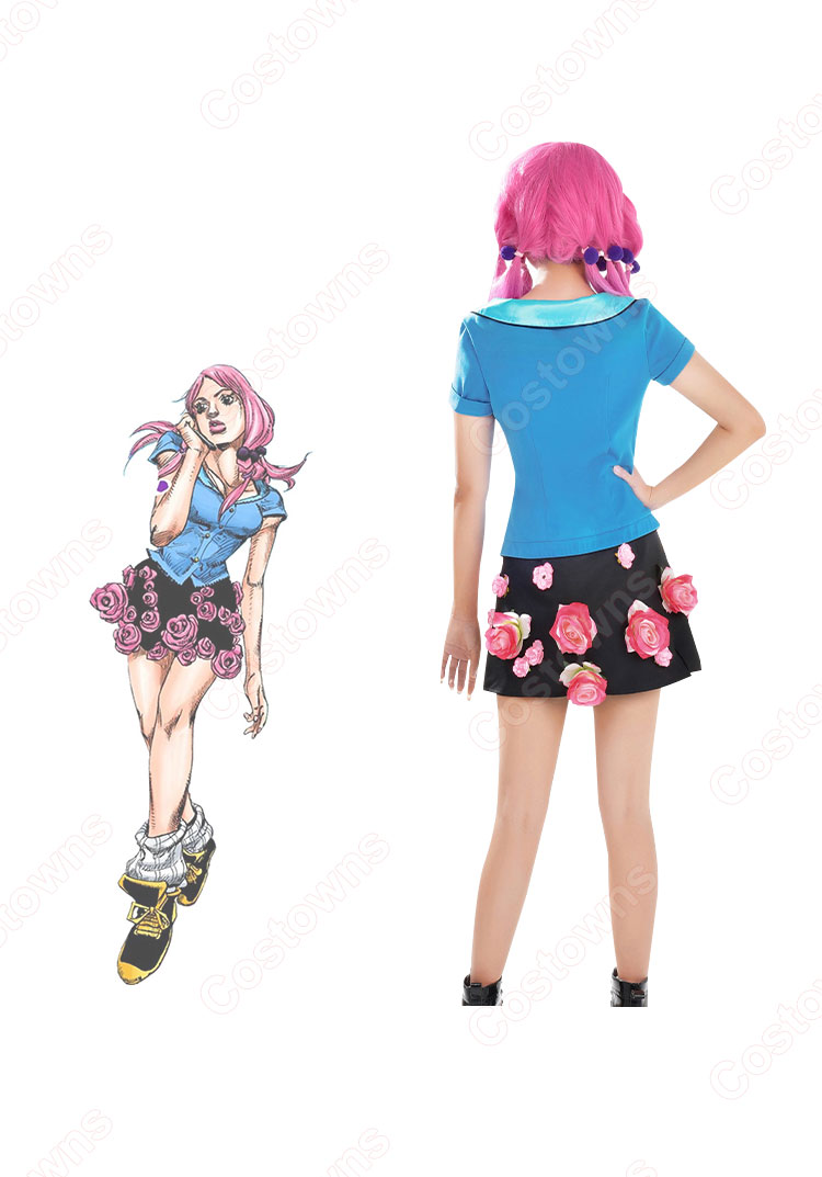 広瀬康穂 コスプレ衣装 『ジョジョの奇妙な冒険 Part8 ジョジョリオン』 cosplay 仮装 変装-3