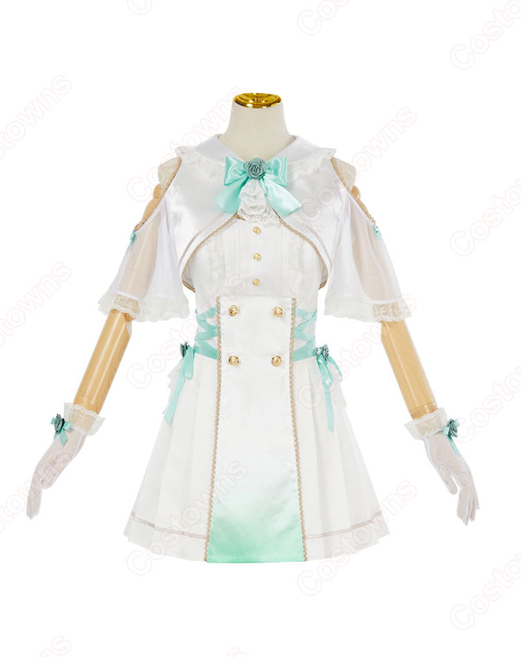 虹ヶ咲 永遠の一瞬 コスプレ衣装 『ラブライブ！虹ヶ咲学園スクールアイドル同好会』 上原歩夢 中須かすみ 桜坂しずく 三船栞子 cosplay 仮装 変装-2