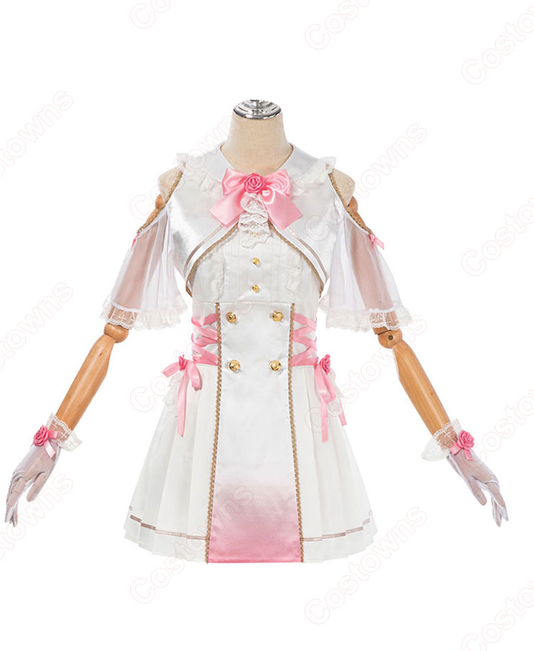 虹ヶ咲 永遠の一瞬 コスプレ衣装 『ラブライブ！虹ヶ咲学園スクールアイドル同好会』 上原歩夢 中須かすみ 桜坂しずく 三船栞子 cosplay 仮装 変装-4