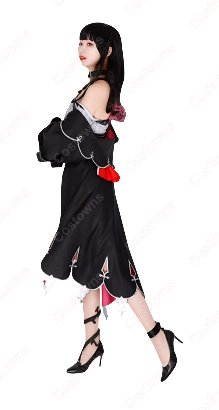 恋乃夜まい コスプレ衣装 「プロプロプロダクション」 Vtuber cosplay 仮装 変装-3