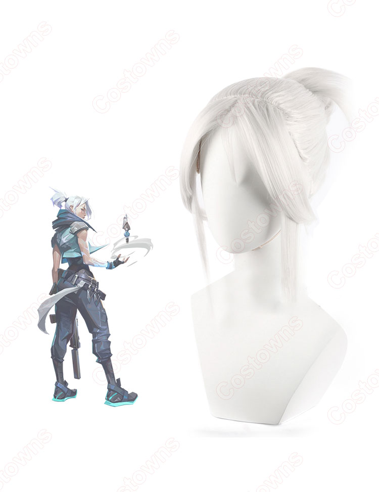ジェット (Jett) コスプレウィッグ 『VALORANT』 デュエリスト エージェント cosplay wig 通販-3