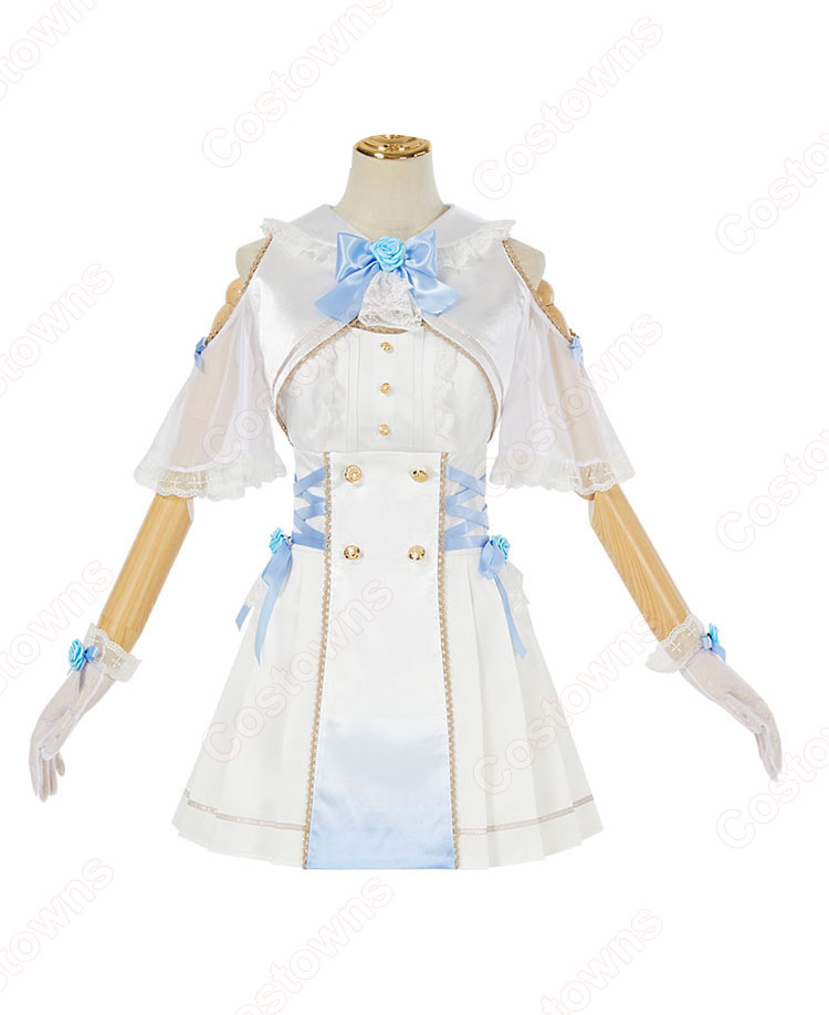 虹ヶ咲 永遠の一瞬 コスプレ衣装 『ラブライブ！虹ヶ咲学園スクールアイドル同好会』 上原歩夢 中須かすみ 桜坂しずく 三船栞子 cosplay 仮装 変装-3