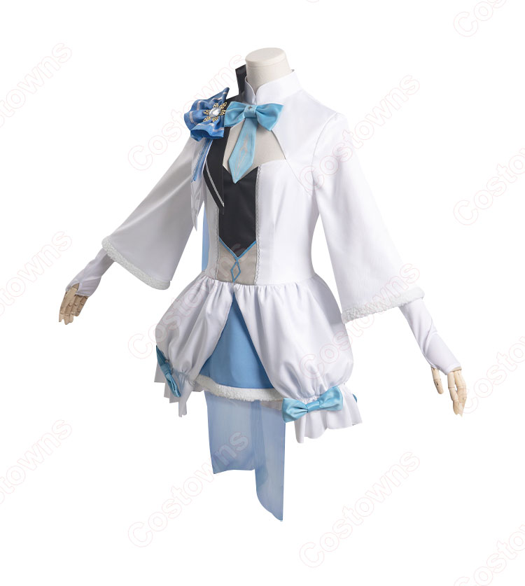 原神 エウルア コスプレ衣装 クリスマス 二次創作 cosplay 仮装 変装-2