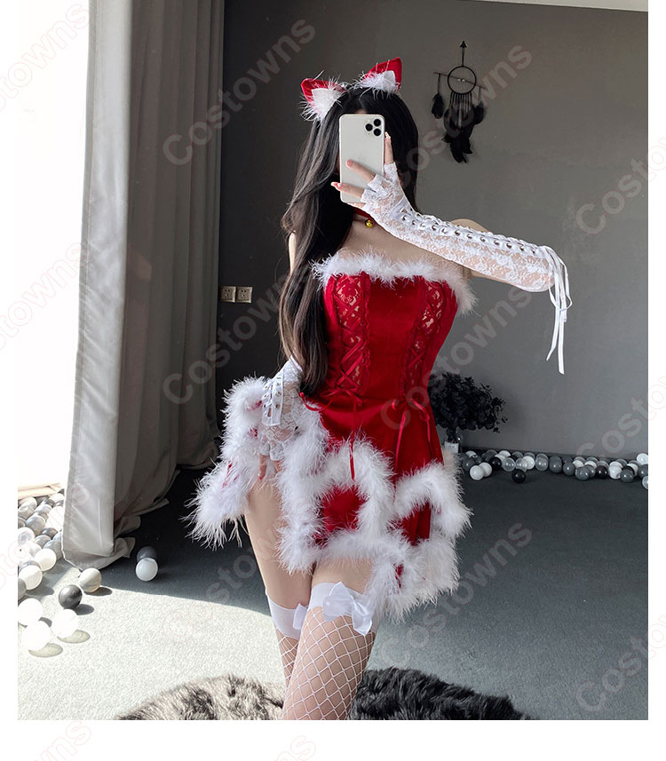 クリスマス コスプレ衣装 バニーガール コスチューム レディース