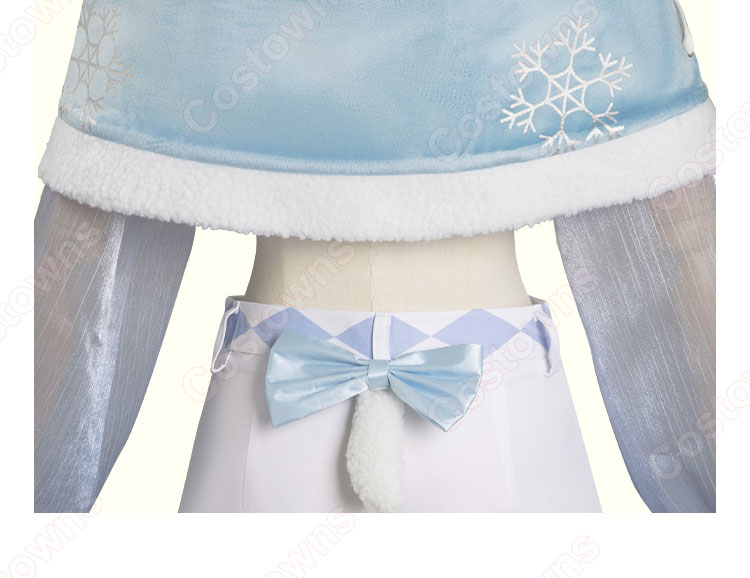 原神 甘雨(カンウ) コスプレ衣装 クリスマス 二次創作 cosplay 仮装 変装-7