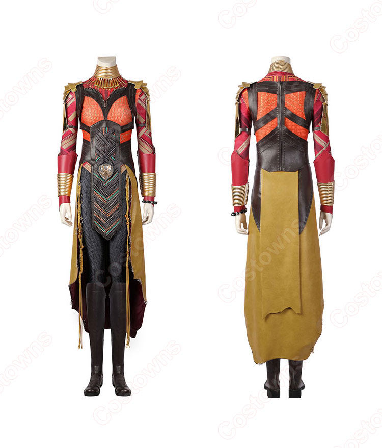 オコエ コスプレ衣装 『ブラックパンサー/ワカンダ・フォーエバー』 ドーラ・ミラージュ 隊長 女戦士 cosplay 仮装 変装-4