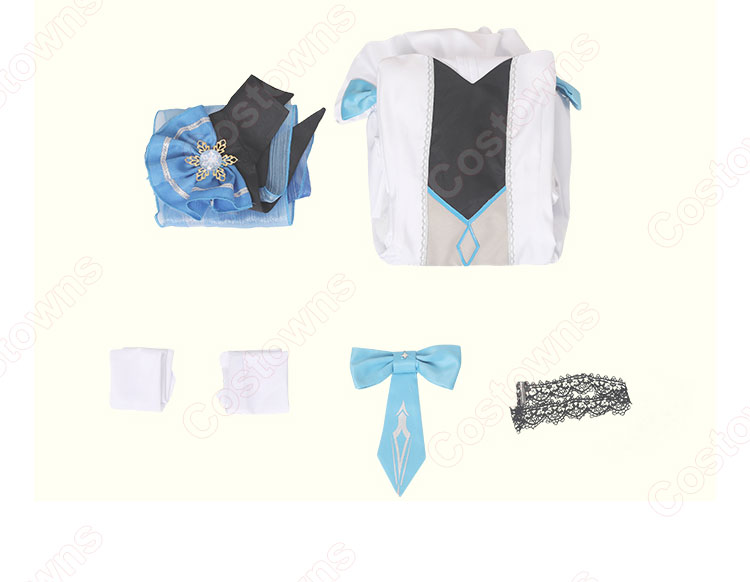 原神 エウルア コスプレ衣装 クリスマス 二次創作 cosplay 仮装 変装-7