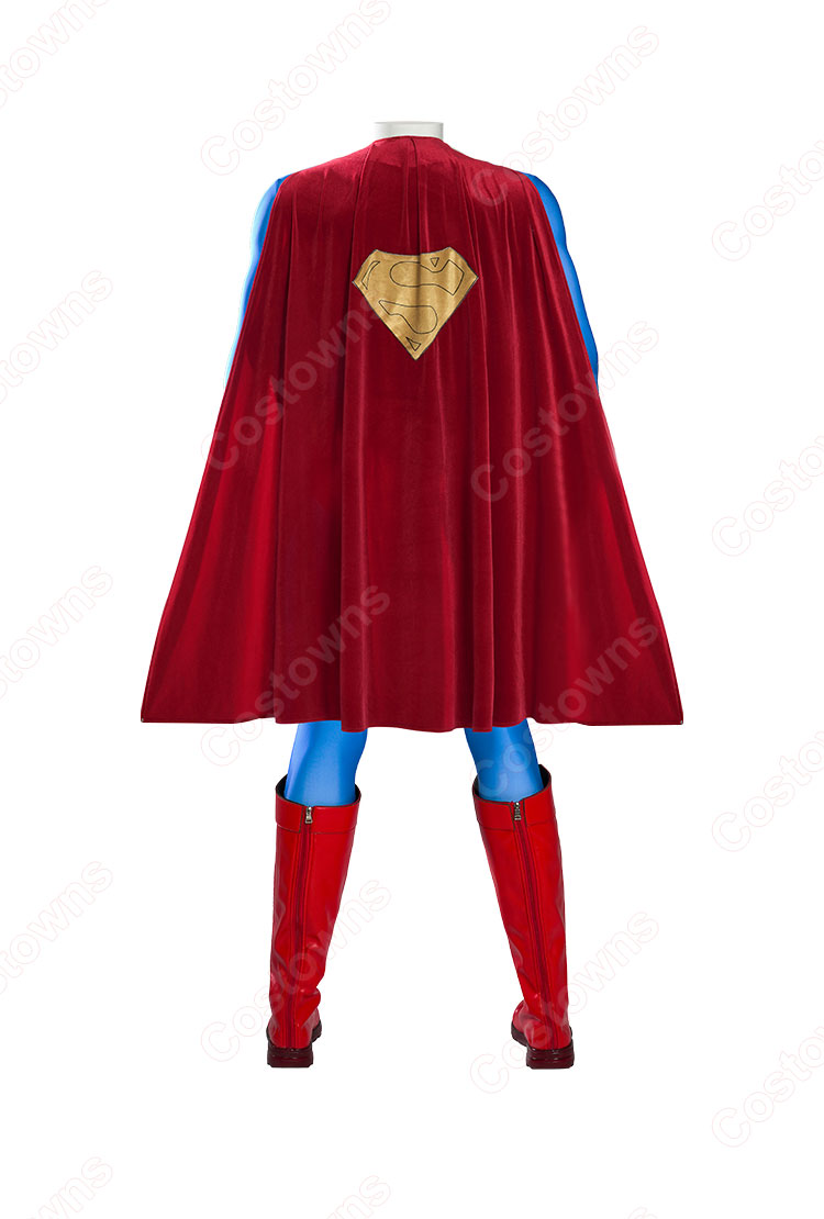 スーパーマン コスプレ衣装 1978年 映画 クラーク・ケント cosplay 仮装 変装 大人男性用 衣装-4
