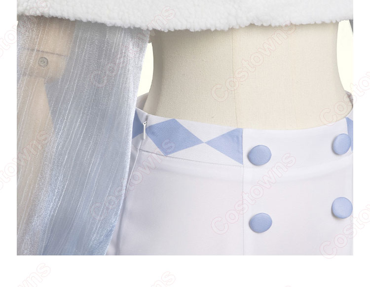 原神 甘雨(カンウ) コスプレ衣装 クリスマス 二次創作 cosplay 仮装 変装-6