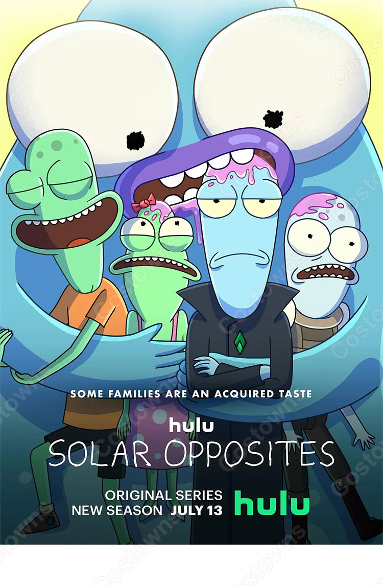 ソーラー・オポジット シーズン3 テリー コスプレ衣装-1