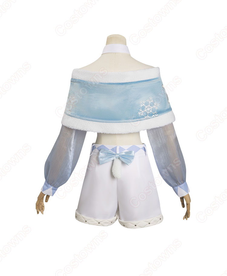 原神 甘雨(カンウ) コスプレ衣装 クリスマス 二次創作 cosplay 仮装 変装-4