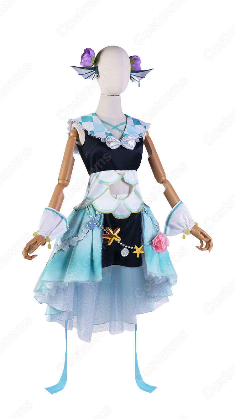 にじさんじ フィナーナ 竜宮 コスプレ衣装 VTuber cosplay 仮装 変装-2