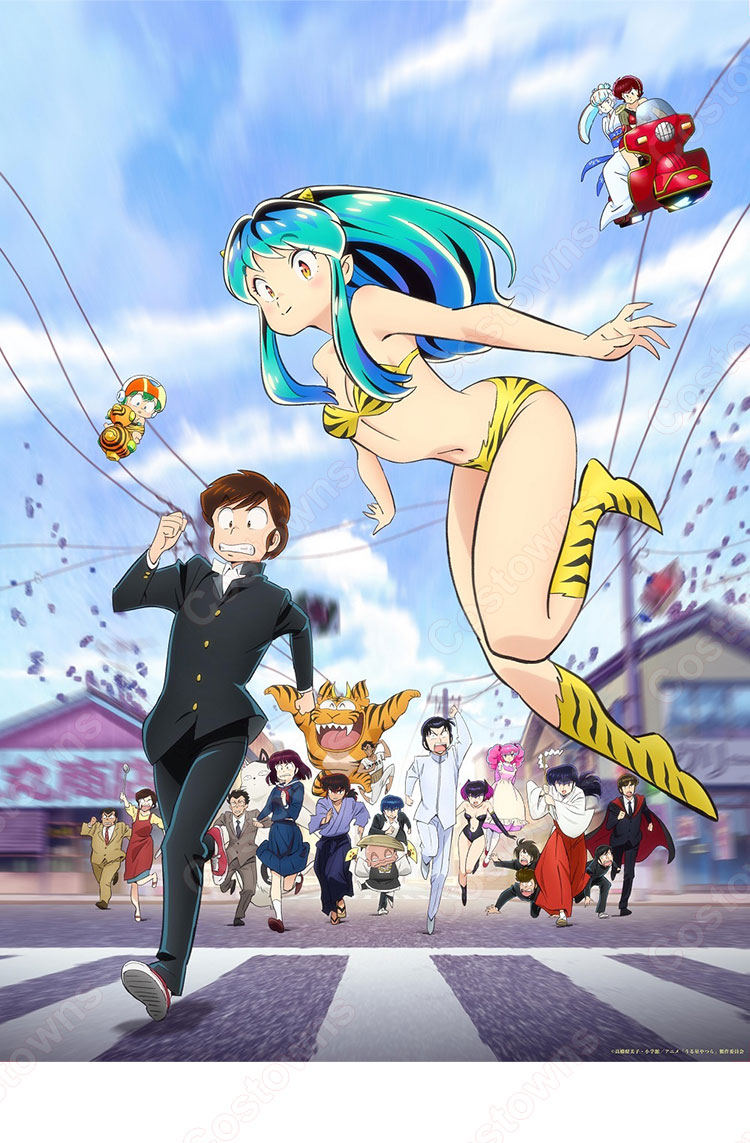 Amazon.co.jp: Plazhen コスプレウィッグ ラム ラムちゃん