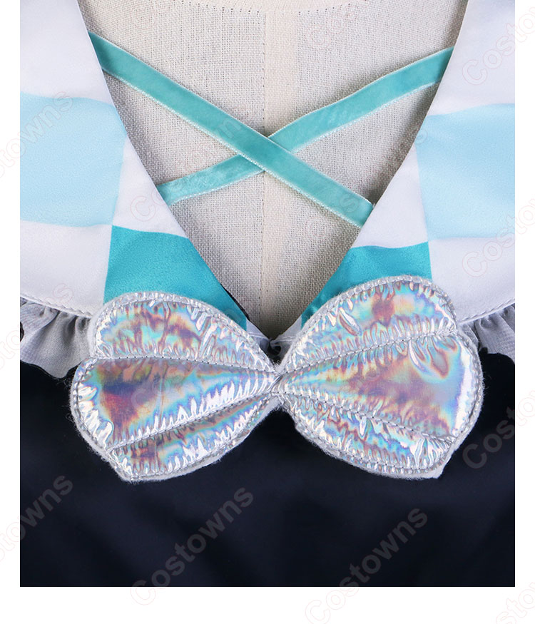 にじさんじ フィナーナ 竜宮 コスプレ衣装 VTuber cosplay 仮装 変装-5