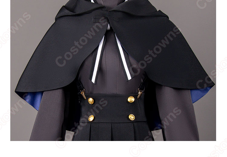 スパイ教室 モニカ 氷刃 コスプレ衣装-4
