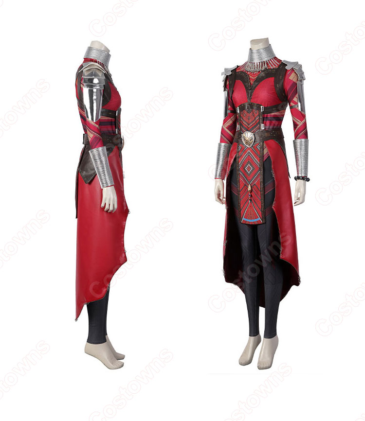 ブラックパンサー/ワカンダ・フォーエバー ナキア コスプレ衣装-3