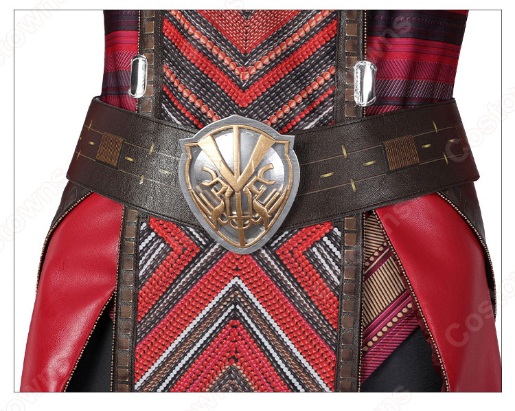 ブラックパンサー/ワカンダ・フォーエバー ナキア コスプレ衣装-9