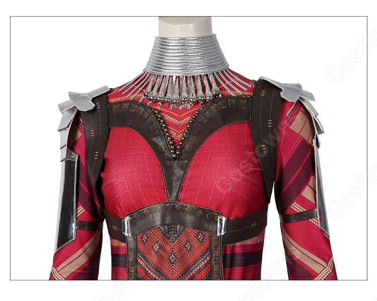 ブラックパンサー/ワカンダ・フォーエバー ナキア コスプレ衣装-5