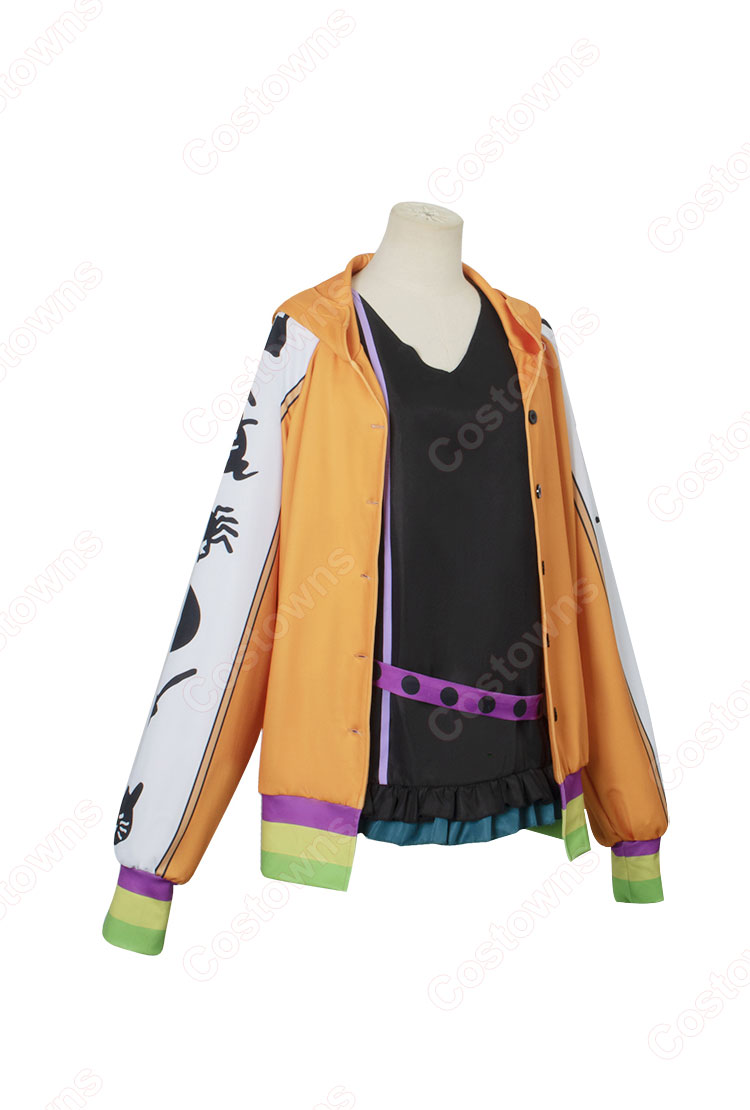 ワンピース ウタ ハロウィン衣装 コスプレ衣装 『ONE PIECE FILM RED』 世界の歌姫 cosplay 仮装 変装-3