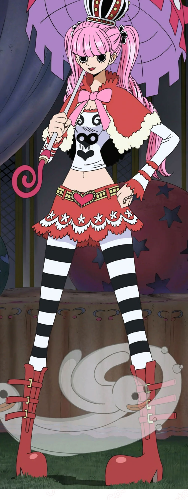 ONE PIECE コスプレ衣装 ペローナ ウィッグ付き 713zD0C9UcL._UY1000_.jpg