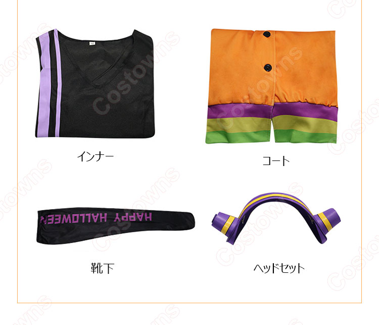 ワンピース ウタ ハロウィン衣装 コスプレ衣装 『ONE PIECE FILM RED』 世界の歌姫 cosplay 仮装 変装-10