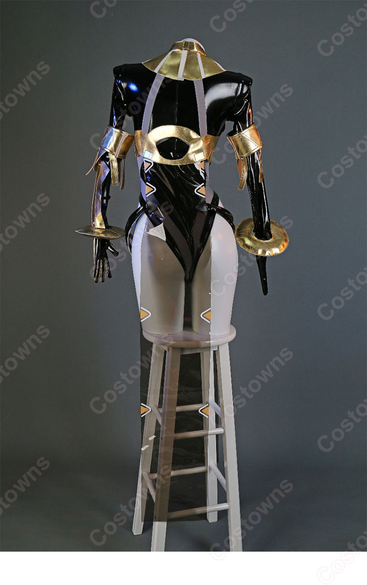 漆黒の守護者「HEMET NETHEL」 コスプレ衣装 イラストレーター neco 『FALSLANDER』 cosplay 仮装 変装-4