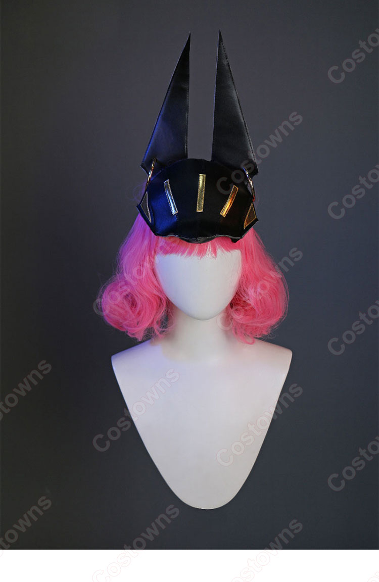 漆黒の守護者「HEMET NETHEL」 コスプレ衣装 イラストレーター neco 『FALSLANDER』 cosplay 仮装 変装-5