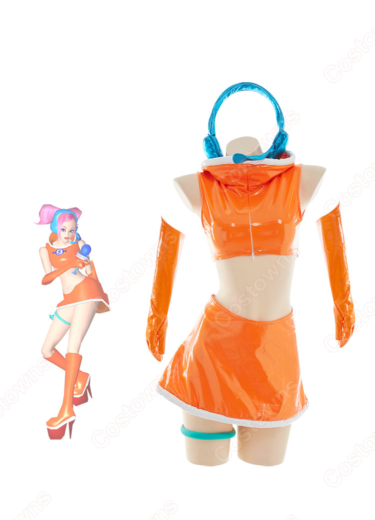 スペースチャンネル5 うらら (Ulala) コスプレ衣装-1