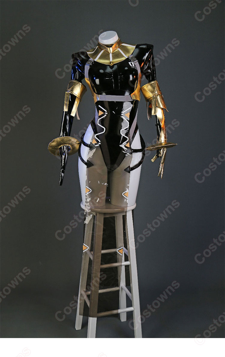 漆黒の守護者「HEMET NETHEL」 コスプレ衣装 イラストレーター neco 『FALSLANDER』 cosplay 仮装 変装-2