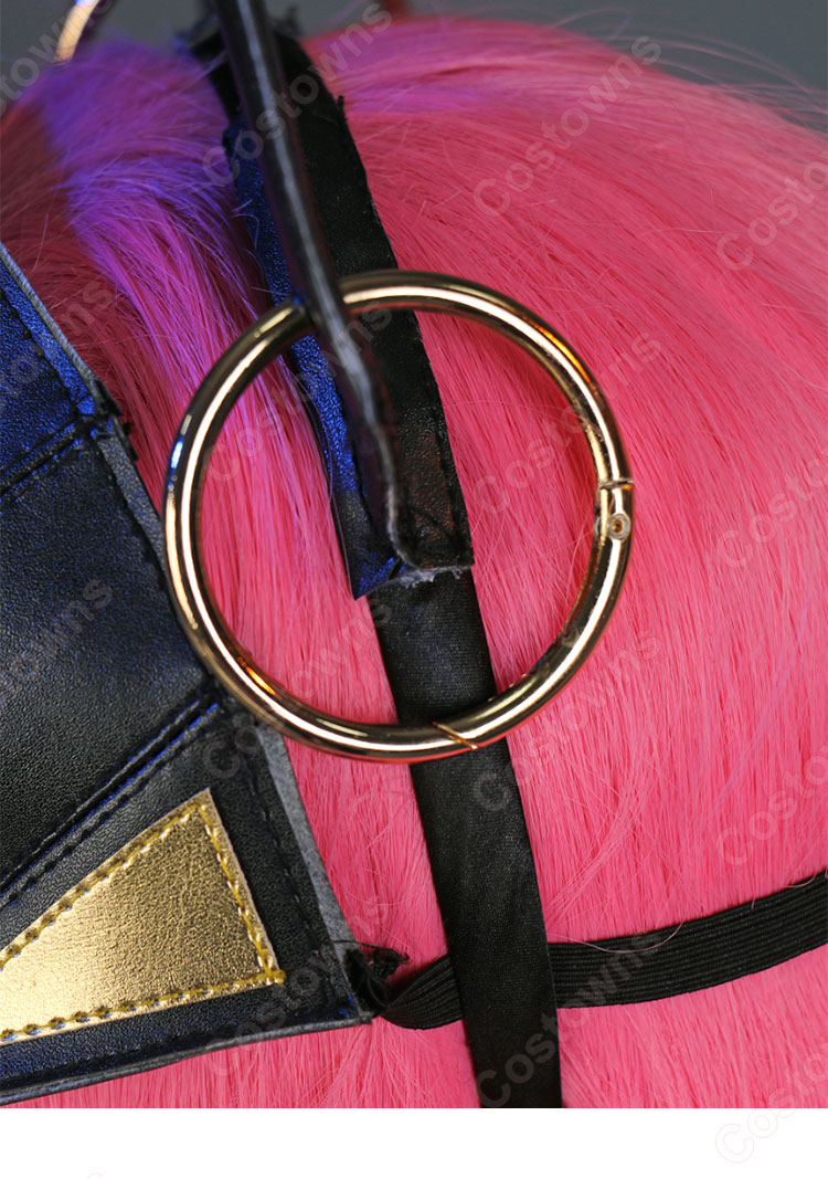 漆黒の守護者「HEMET NETHEL」 コスプレ衣装 イラストレーター neco 『FALSLANDER』 cosplay 仮装 変装-7