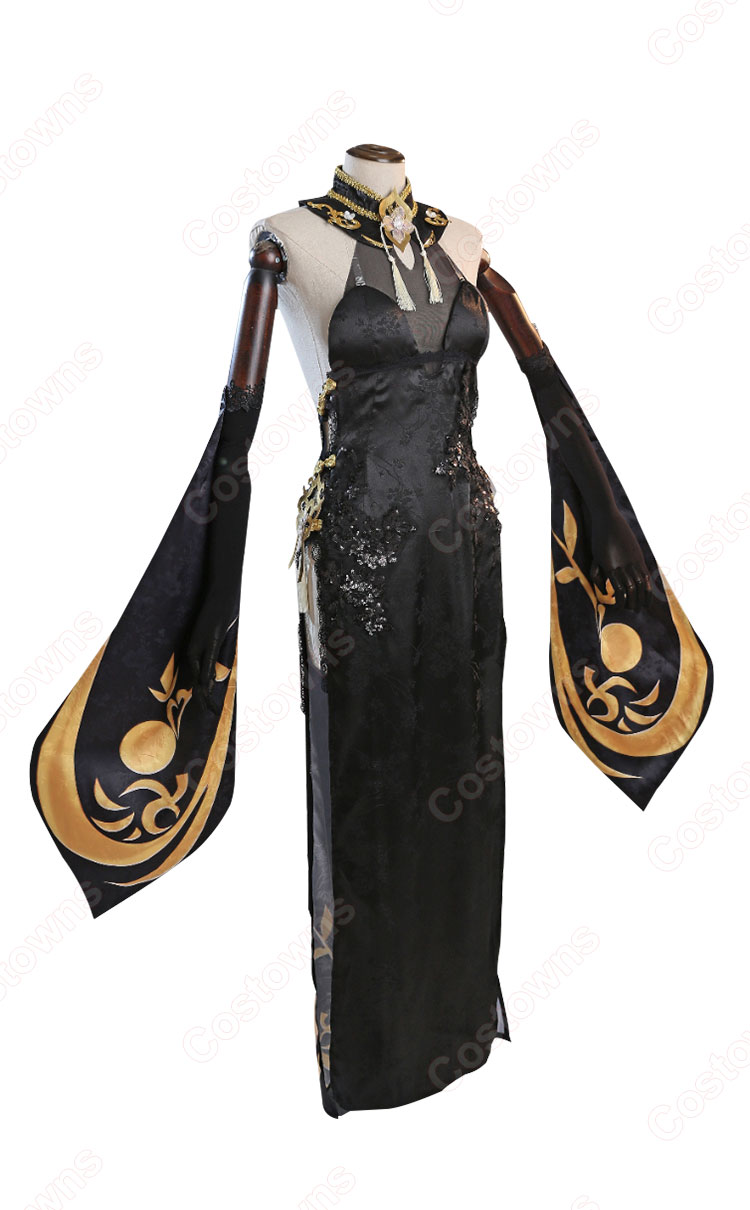 アズレン 鎮海（ジェンハイ） 奇響華殿 コスプレ衣装 『アズールレーン』 新スキン cosplay 仮装 変装-2