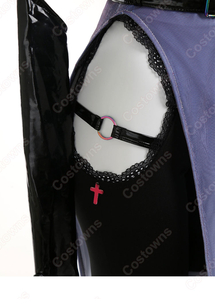 Muse Dash シスター マリヤ コスプレ衣装-10