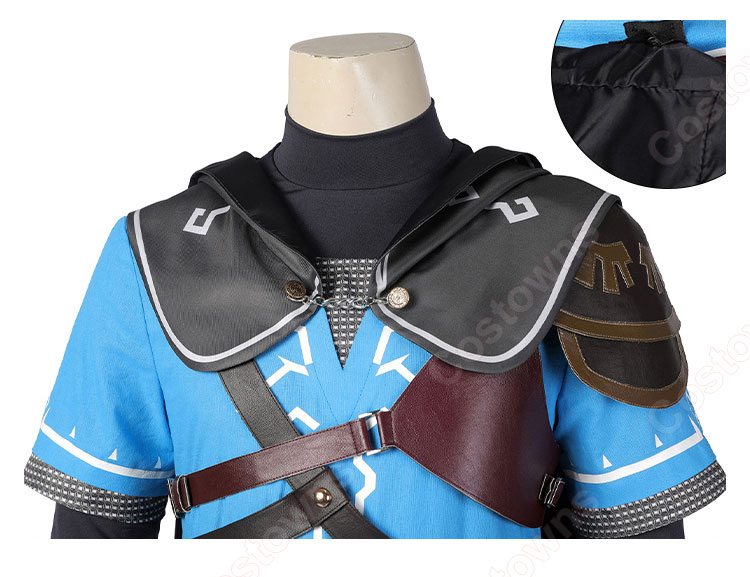 ゼルダの伝説 ティアーズ オブ ザ キングダム リンク コスプレ衣装-6
