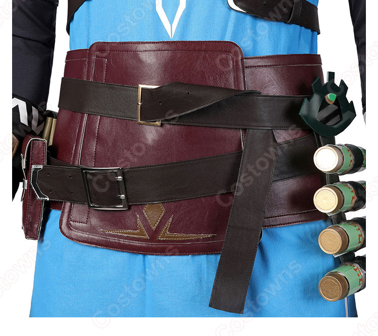 ゼルダの伝説 ティアーズ オブ ザ キングダム リンク コスプレ衣装-9